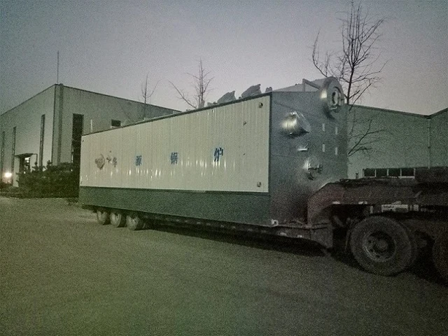 Entrega de caldera de gas de 20 t/h