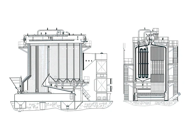 35t/h-130t/h series chain grate boiler