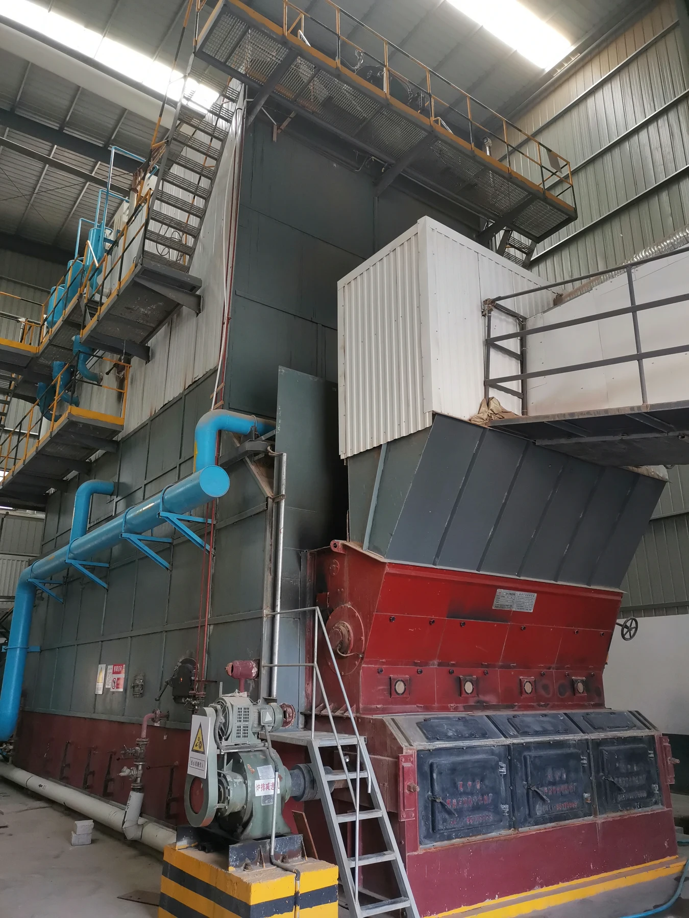 18 t/h Biomass Pellet Boiler Completes Energy Efficiency Testing