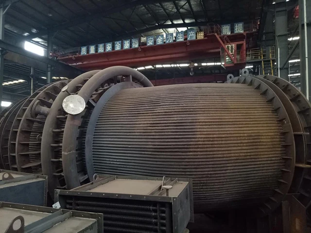 Estado de producción del calor residual y los conductos de combustión a alta temperatura