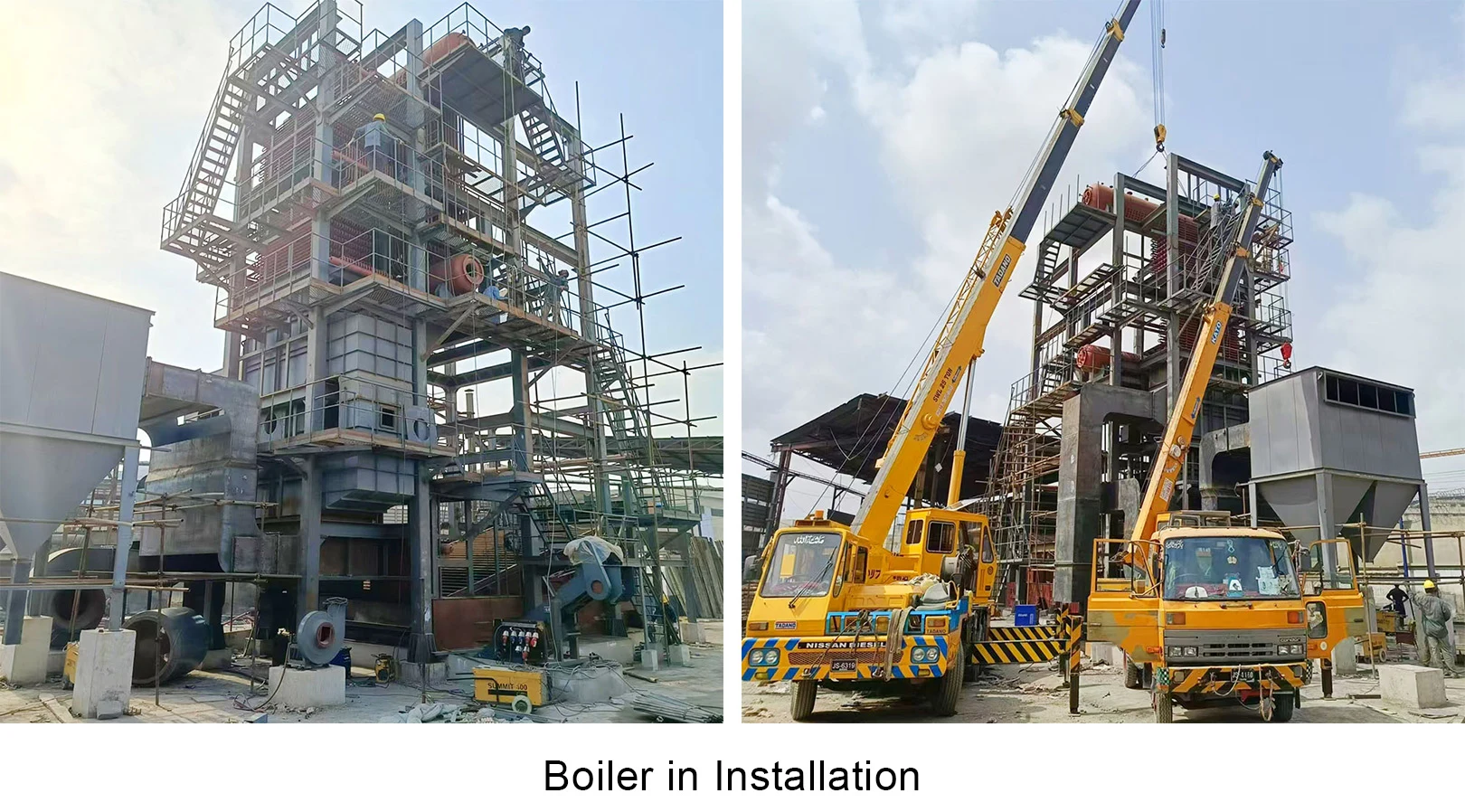 Karachi,Pakistan 25TPH Vertical Biomass Fired Steam Boiler